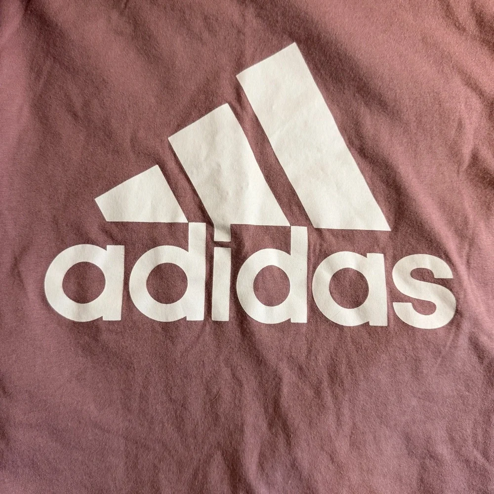 Adidas Women’s Pink/Mauve Logo Tee Size M Golf Athletic T-Shirt Casual Sporty - Picture 4 of 7